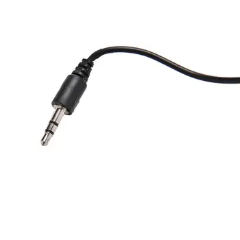  3,5 mm Crna Mini-Stezaljka za Mikrofon Adapter Kabel Spona Mikrofon Za Аудиостудии Žični Mikrofon