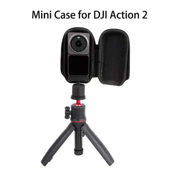 Mini Torbica za nošenje Kamere DJI Action 2 s Tvrdim Tijelom Zaštitna Torba za pohranu s vodootporne površine za DJI Action 2