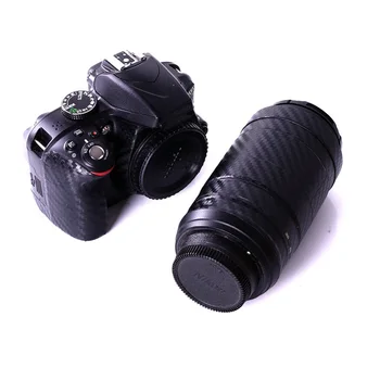  Naljepnica za kamere naljepnice od karbonskih vlakana otporna na ogrebotine gruba Zaštitna folija za objektiv Naljepnica za kućište za Canon Nikon Sony je sve kamere