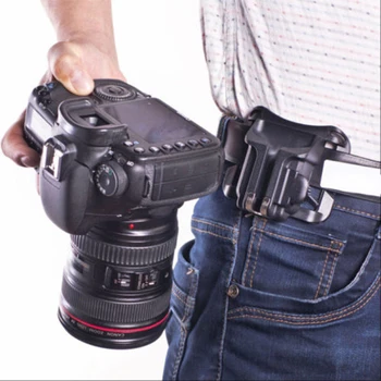  Nosač Gumba Fotoaparata s Kopčom Pribor za Kamere opasač za Sony, Canon, Nikon D3100 A6000 A7 Ogledalo remen