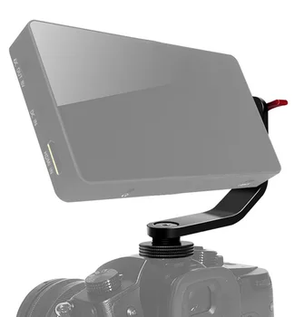  Nosač L-oblika od aluminijske legure BGNing s vijkom 1/4 za 5-6-inčni Monitor za slr Kamere sa 360-stupanjska Poboljšane flash Mikrofon
