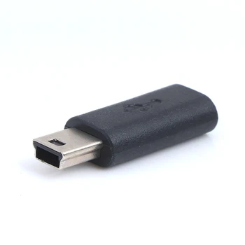  1 kom. x Adapter Micro USB Ulaz+Izlaz, Mini USB i Micro USB Ženski na Mini USB Muški