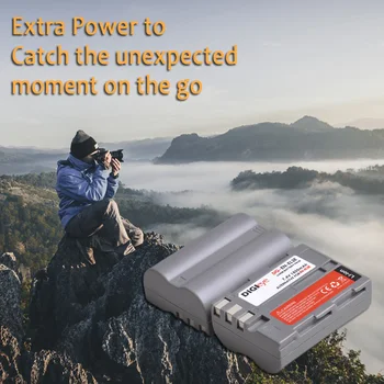  7.4 U 1800 mah baterija EN-el3e punjiva ENEL3E EN-el3e punjiva Baterija za Nikon D50 D70 D70s D80 i D90 D100 D200 D300 D300S D700 Skladište