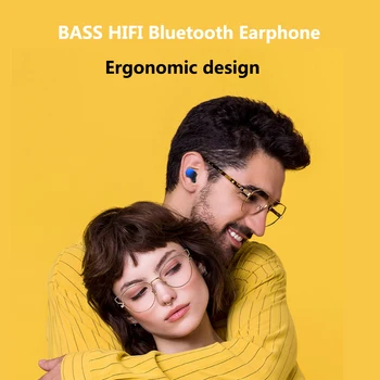  Bežične Bluetooth Slušalice 5,0 Slušalice Pravi Stereo Slušalice IPX67 Sportski Slušalice s HD Mikrofonom Za xiaomi samsung iphone