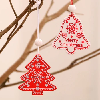  Božićne dekoracije diy 2021 Drveni Privjesci Božićne Božićnih Ukrasa Home Viseći Ukras Božićnih Ukrasa za dom Navidad