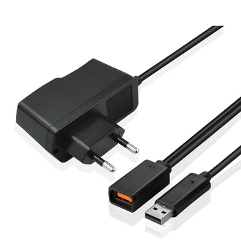  EU SAD Utikač Adapter USB Punjač Za Microsoft Xbox 360 Kinect Adapter Senzora 7,5 metara Crna AC 110 v-240 v Napajanje