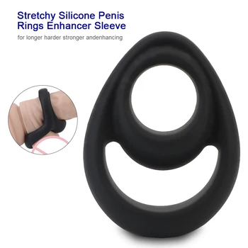  IKOKY Odgađanje ejakulacije penis proširenje Seks-igračka za parove Prsten za člana Prsten za penis za muškarce Double prsten