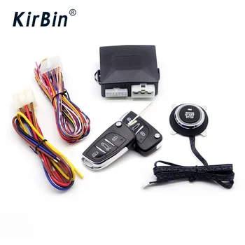  KirBin 12 U Sustav Paljenja Auto Alarm start Gumb Stop Zaštita Centralno Zaključavanje Auto Bluetooth Modul Auto-Centralno zaključavanje