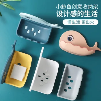  Kreativnost bez rupe mali kit deterdžent za pranje posuđa kupaonica dupli sloj ispuštena satna wc zidni polica za sapun jela