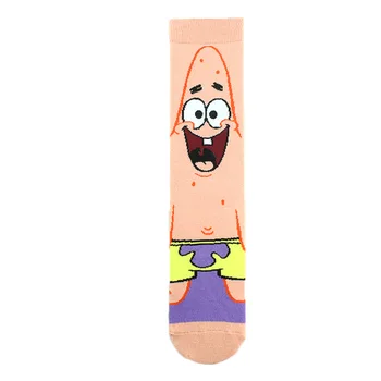  Likovi u anime Pamučne čarape iz crtića Za muškarce i žene Izravne čarape Spužva Bob Božićne darove za djecu