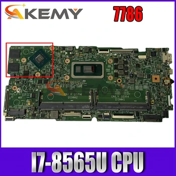  Matična ploča Akemy 9P7JP 7786 18706-2 sa procesorom I7-8565U za matične ploče DELL laptop Inspiron 7786 matična ploča u potpunosti testiran na
