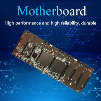  Matična ploča za майнинга BTC 3060 Ugrađen 9 Karata 2 LGA 2011 Procesor DDR3 Memorija 60 mm Korak X79 Matične ploče+Ventilator za Hlađenje