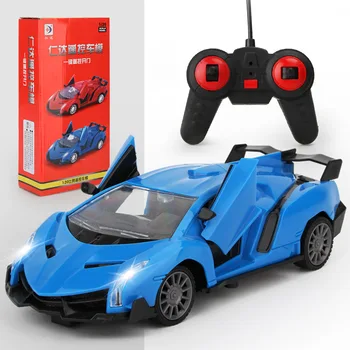  Novi Model Automobila sa Daljinskim Upravljanjem Dječje Igračke Za dječake Dječji Rođendan Pokloni Roboti Punjenje Sportski Automobil Može Otvoriti vrata