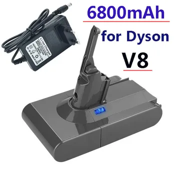  Originele DysonV8 6800 mah 21,6 U Batterij Voor Dyson V8 Apsolutni/Плюизиге/Диер Litij-Ionska Stofzuiger Oplaadbare batterij