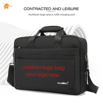  Uredski torbe za muškarce portfelj se može nositi preko tijela 15,6 inča torba za laptop svakodnevni torba na red torba