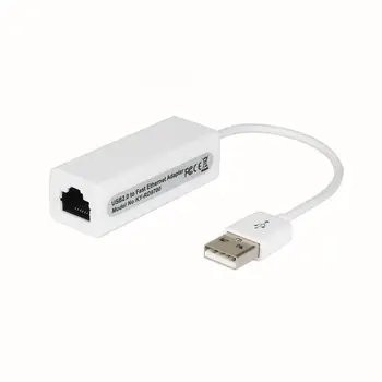  USB Ethernet Adapter 10/100 Mb / S USB 2.0 NA RJ45 USB2.0 Na Ethernet Mrežni Mrežni Adapter Za Macbook Windows Žičani Internet Kabel