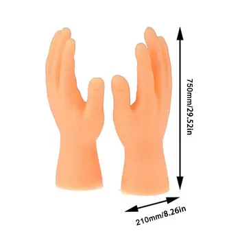  VRUĆE!2 Kom. Ruke s prstima Crtani Zabavna Igračka za mačke Kreativne Igračke s rukavima za prst Mali Model Prsta Ruke Poklon igračke na Halloween Nove