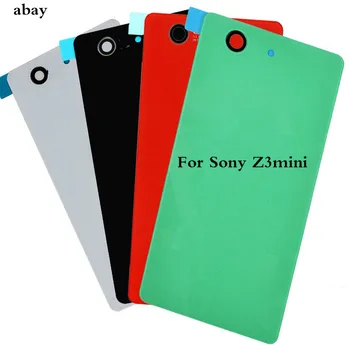  Za Sony Xperia Z3 Compact Mini M55w Stakleni Telo Poleđini Baterije Z3 Mini D5803 D5833 Stražnje Staklo Stražnji Poklopac Kućišta